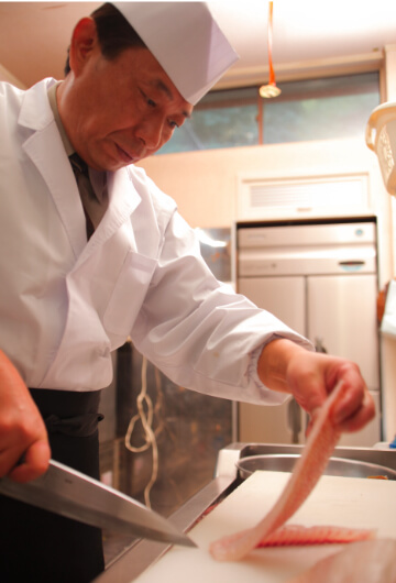 Head Chef Hideo Sato