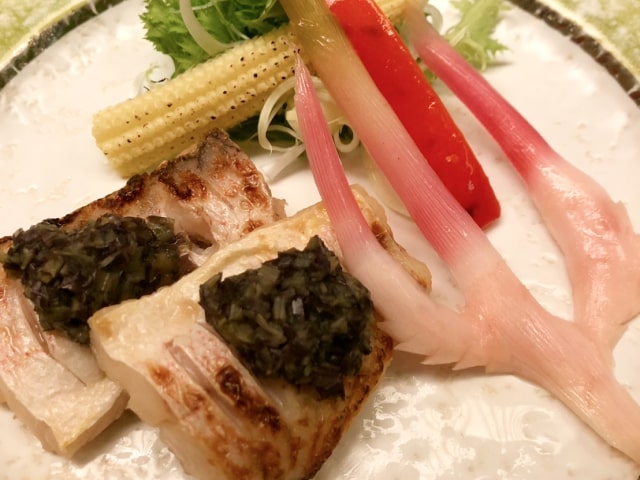 5月のコース料理　焼物写真