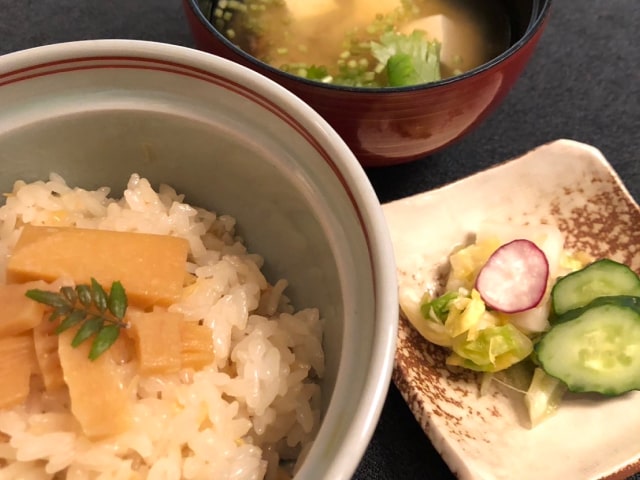 5月のコース料理　お食事写真