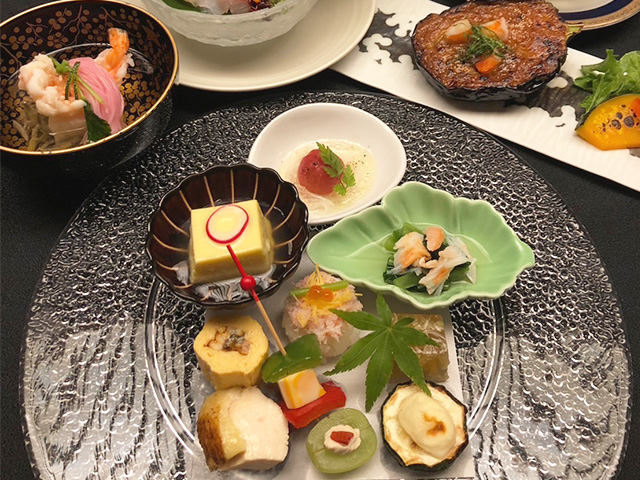 8月（葉月）の森の晩餐-スイート会席